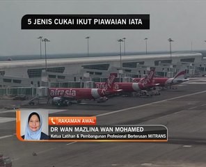 5 jenis cukai ikut piawaian IATA