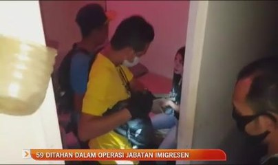 59 ditahan dalam operasi Jabatan Imigresen