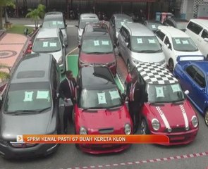SPRM kenal pasti 67 buah kereta klon