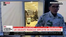 Guerre en Ukraine - Reportage de CNews en Roumanie avec les centaines de soldats Français qui sont arrivés sur place à seulement 2 heures des combats