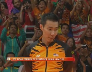 Lee Chong Wei tidak beraksi di Sukan SEA Kuala Lumpur