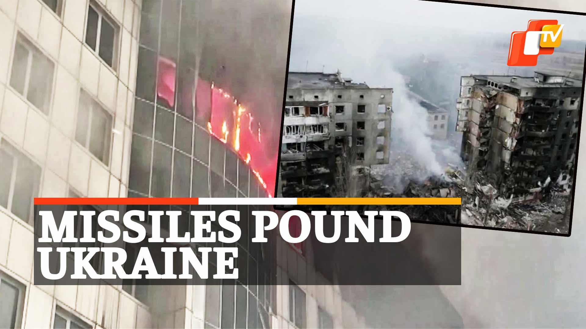 ⁣Russia-Ukraine War | Russian Missiles Wreck Havoc On Ukraine