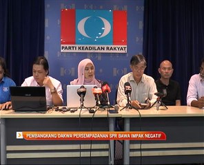 Pembangkang dakwa persempadanan SPR bawa impak negatif