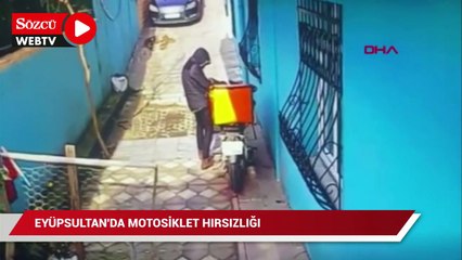 Download Video: Eyüpsultan’da motosiklet hırsızlığı kamerada