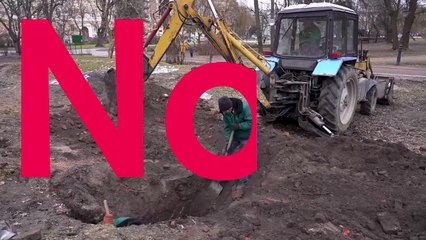 شاهد: متطوعون يهيئون الملاجئ للفارّين من القصف الروسي للمناطق المأهولة