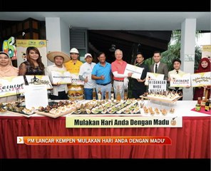 PM lancar kempen 'Mulakan Hari Anda Dengan Madu'