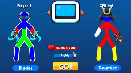 Supreme Duelist Stickman Weapon Blades vs Gauntlet #duelist #stickman