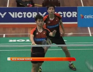 Kejohanan Badminton Remaja Antarabangsa B-19: Misi benam Korea
