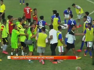 Timor Leste kejutkan skuad negara
