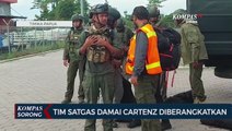 Satgas Damai Cartenz Siap Lakukan Evakuasi 1 Pekerja Tower Yang Selamat