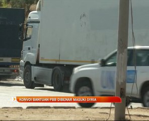 Konvoi bantuan PBB dibenar memasuki Syria