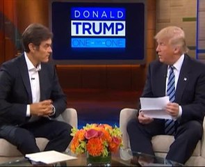 Donald Trump serah laporan kesihatan kepada Dr Oz