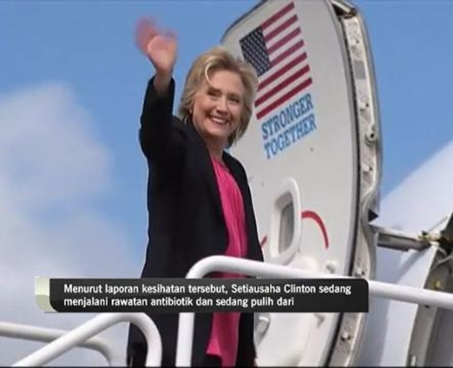 Hillary Clinton dilaporkan sihat