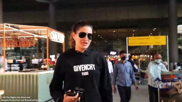 Bollywood Celebrities John Abraham With His Wife , Mrunal Thakur, Nargis Fakhri, Raveena Tandon, Malaika Arora, Deepika Padukone Spotted at Airport