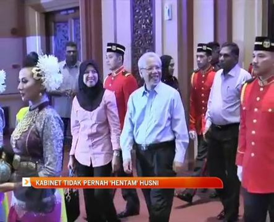 Kabinet tidak pernah 'hentam' Husni