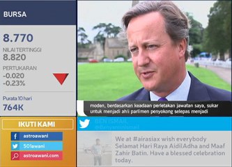 David Cameron lepas jawatan ahli parlimen