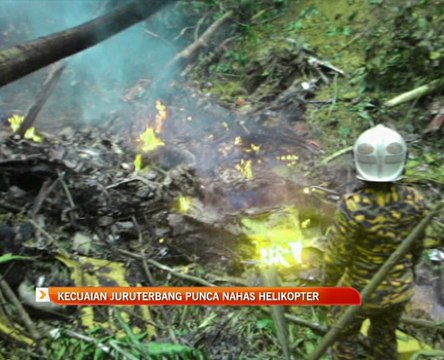 Nahas helikopter Semenyih: Kecuaian juruterbang punca nahas