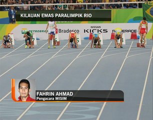 Kilauan emas Paralimpik Rio