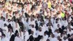 Hajj pilgrims return to scene of deadly stampede