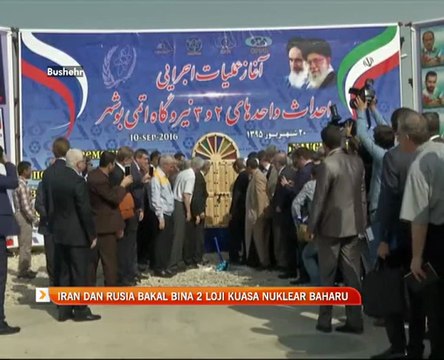 Iran dan Rusia bakal bina 2 loji kuasa nuklear baharu