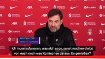 Klopp: “Bin kaum schlau genug für nächstes Spiel”