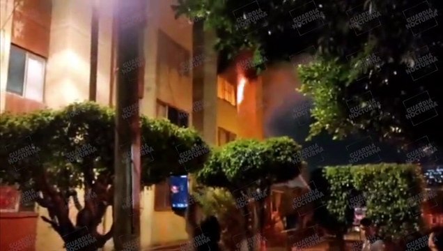 Incendio consume un departamento en la colonia El Sauz