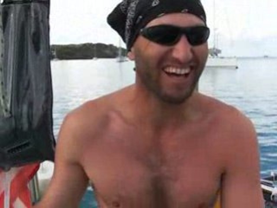 Sascha grabow at the helm