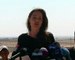 Angelina Jolie visits refugee camp in Jordan