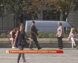 3 wanita rancang serangan keganasan ditahan