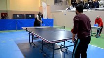 Demirci'de masa tenisi turnuvası düzenlendi