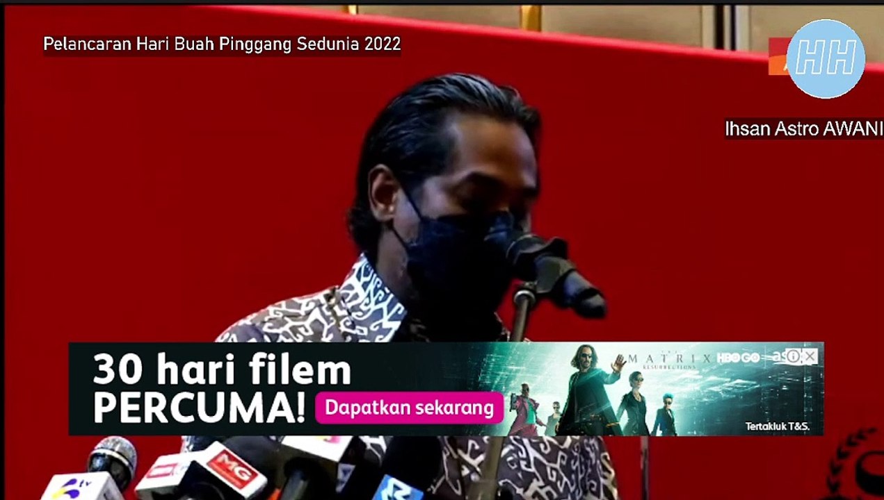 Pelancaran Hari Buah Pinggang Sedunia 2022 I 5 MAC 2022
