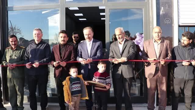 TEL ABYAD - YPG/PKK'dan temizlenen Tel Abyad'da restoran ve taziye evinin açılışı gerçekleştirildi