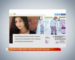 Pelukis komik beri panduan hadapi 'racism'