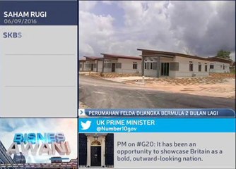 Perumahan Felda dijangka bermula 2 bulan lagi