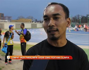 Lompat jauh paralimpik sasar emas pertama Olimpik