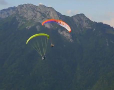 French do well at home aerobatic paragliding world's