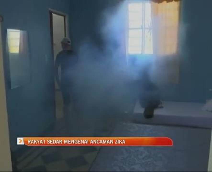 Rakyat sedar mengenai ancaman Zika