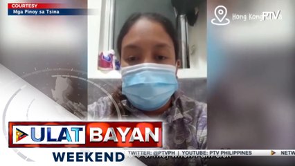 OFW na tinamaan ng COVID-19, inalagaan ng kanyang Chinese employer