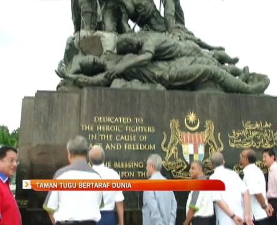 Taman Tugu bertaraf dunia
