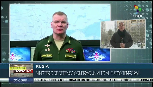 Ciudades ucranianas de Mariúpol y Volnovaja recibiran beneficios de corredor humanitario