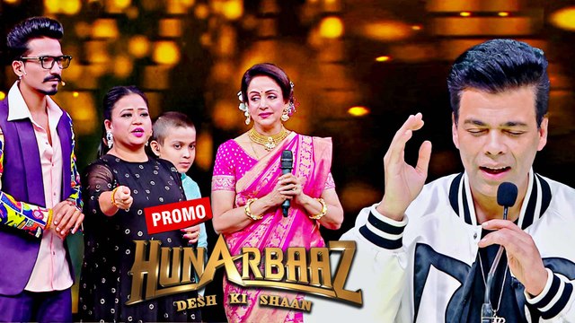 Hunarbaaz-Desh Ki Shaan Promo: Bharti Pull Karan's Leg As He Sings Hema Malini's Dream Girl Song