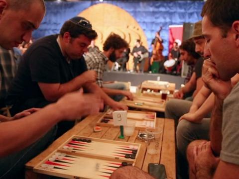 Backgammon brings together Israelis, Palestinians in Jerusalem