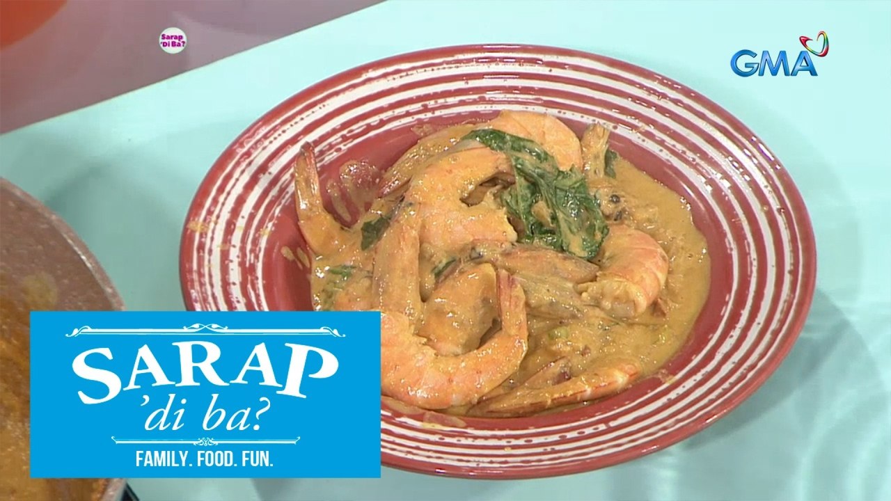 Sarap, 'Di Ba?: Ginataang Hipon with Crab Aligue recipe