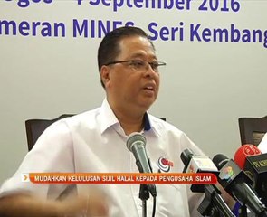 Mudahkan kelulusan sijil halal kepada pengusaha Islam