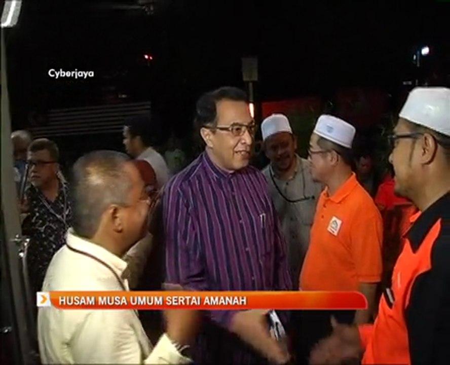 Husam Musa umum sertai Amanah