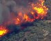 700 evacuated in California brush fire