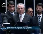 Brazil's Dilma Rousseff ousted by Senate, Temer sworn in