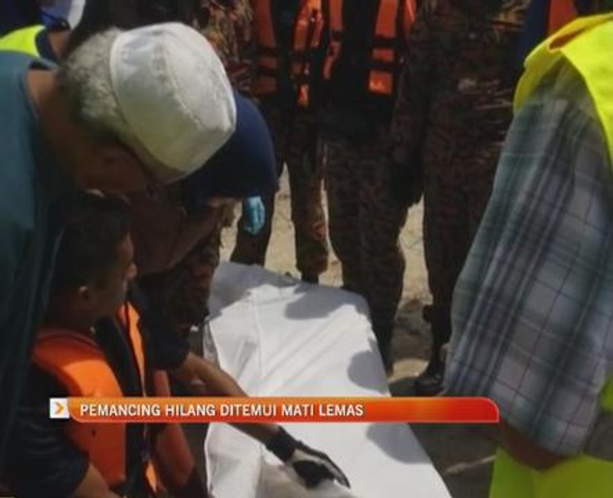 Pemancing hilang ditemui mati lemas