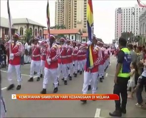 Kemeriahan sambutan Hari Kebangsaan di Melaka
