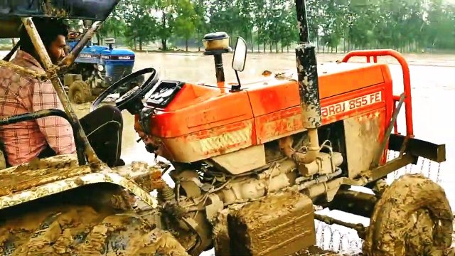 Swaraj 855 FE performance _ Sonalika 750 atta